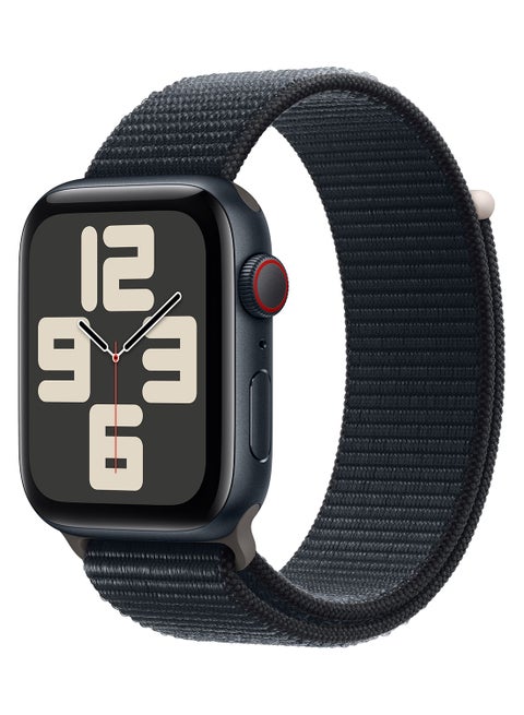 Watch SE (2023) GPS + Cellular 44mm Midnight Aluminium Case With Midnight Sport Loop