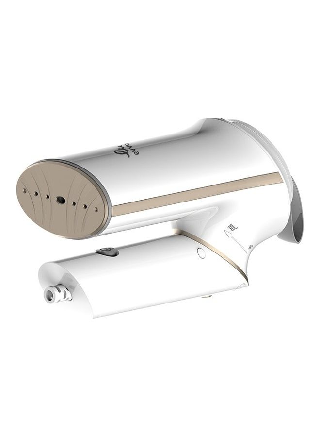 evvoli - Handheld Foldable Travel Garment Steamer 80 ml 800 W EVIR-HS800W White - Image 1