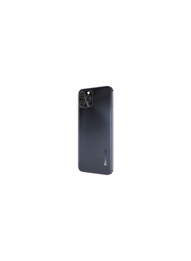 A95 Smartphone, Android 11 Phone(2022), 8+128GB, 4G Dual SIM with 20MP AI Triple Camera, 4380mAh 18W Charge, Face/Fingerprint ID,  - Black