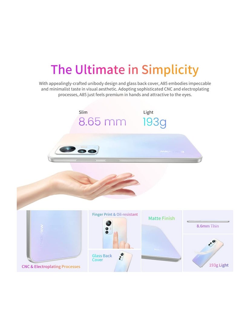 Blackview A85 Dual SIM, 8GB+128GB, 6.5" HD+ 90Hz Screen, 18W Fast Charge, NFC - Image 4