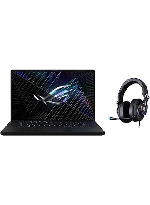 Rog Zephyrus M16 Gaming Laptop 16-Inch Display, Core i9-13900H Processor/16GB RAM/1TB SSD/8GB NVIDIA RTX 4070 Graphics Card/Windows 11 With FREE Headset English Grey