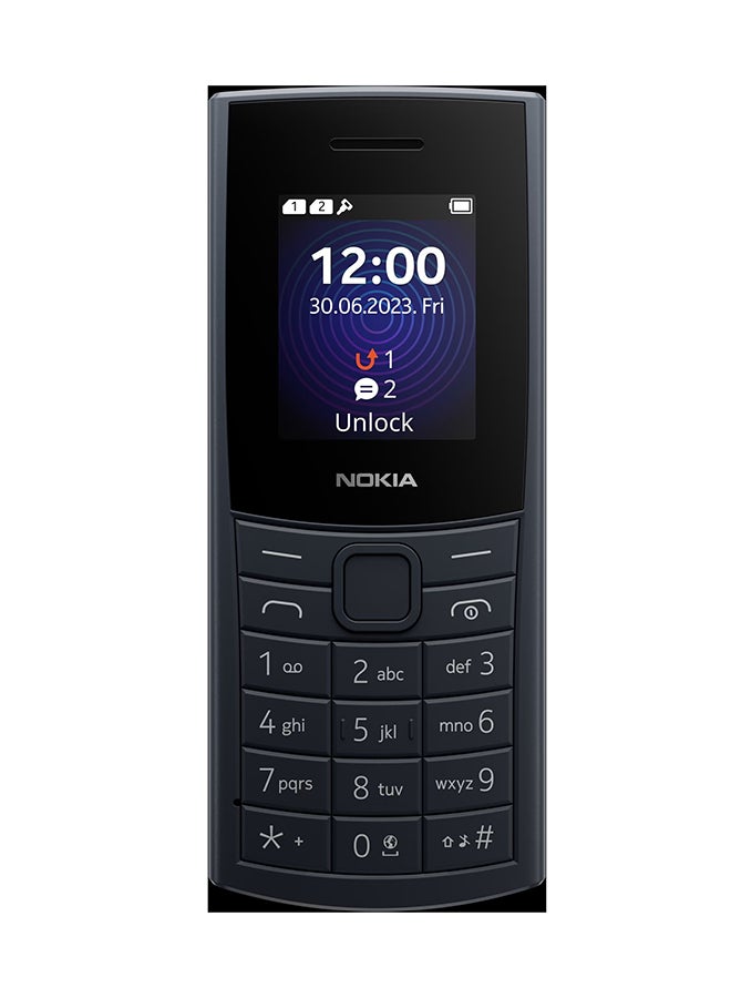 نوكيا - 110 ثنائي الشريحة أزرق داكن 4G - إصدار الشرق الأوسط - Image 1