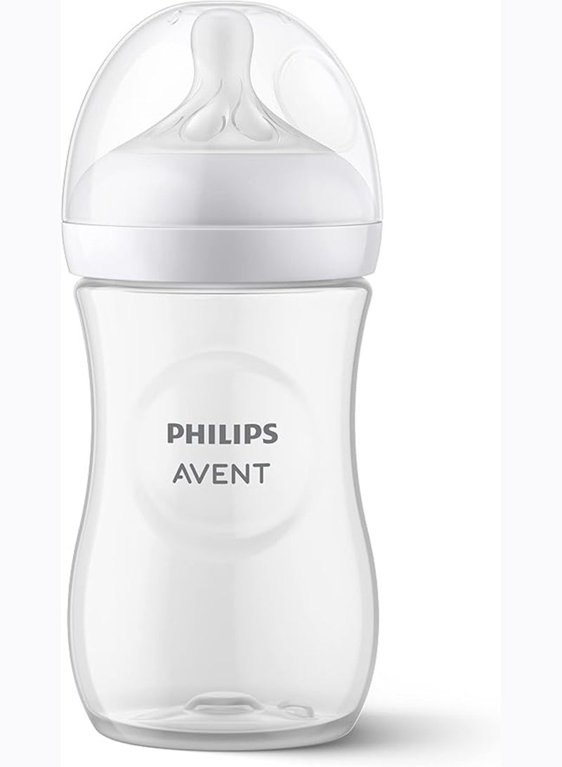 PHILIPS AVENT Natural Response Baby Bottle 260Ml Baby Milk Bottle For Newborns And Up Bpa Free  - Image 3