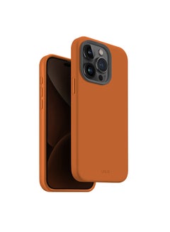 Uniq Hybrid iPhone 15 Pro Mag Click Charging Lino Hue Sunset Orange 