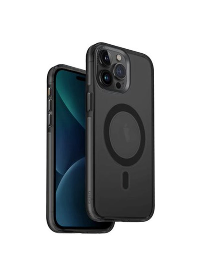 يونيك Hybrid iPhone 15 Pro 6.7 (Max) Mag Click Charging Calio Af Smoked Tinted