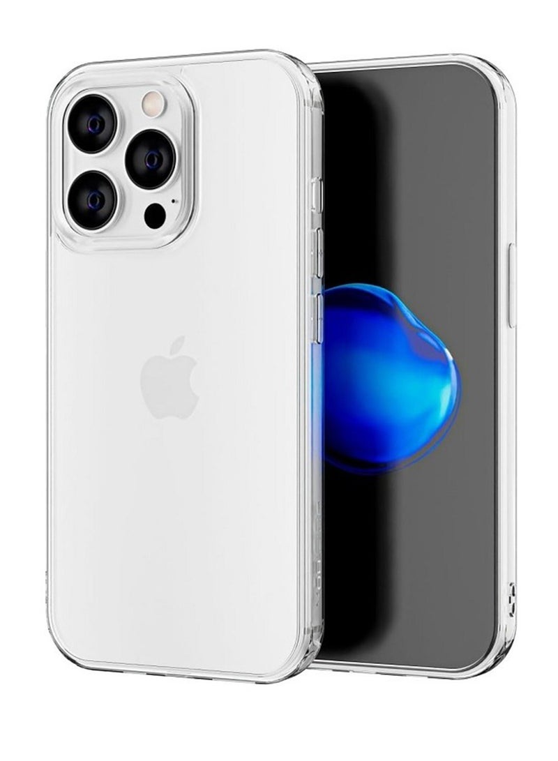 جوي روم جراب TPU شفاف رفيع مضاد للسقوط، مصمم لحماية من السقوط، مضاد للخدش والصدمات لهاتف iPhone 15 Pro مقاس 6.1 بوصة - Image 1