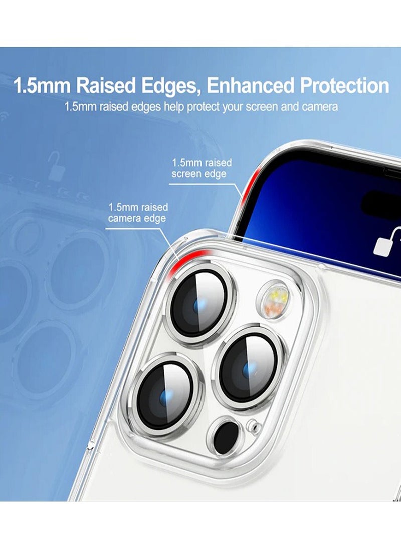 JOYROOM - Anti-Drop Slim Transparent Soft TPU Designed Drop Protection, Anti-Scratch And Shockproof Protective Case For iPhone 15 Pro Max 6.7 Inch Clear - Image 1