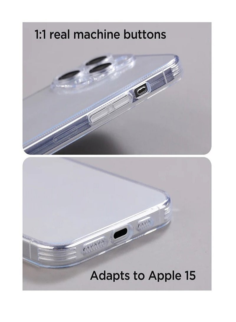 JOYROOM - Anti-Drop Slim Transparent Soft TPU Designed Drop Protection, Anti-Scratch And Shockproof Protective Case For iPhone 15 Pro Max 6.7 Inch Clear - Image 1