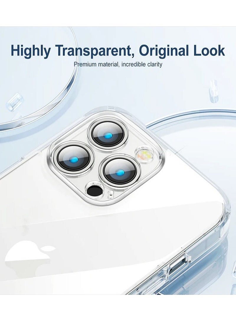JOYROOM - Anti-Drop Slim Transparent Soft TPU Designed Drop Protection, Anti-Scratch And Shockproof Protective Case For iPhone 15 Pro Max 6.7 Inch Clear - Image 1