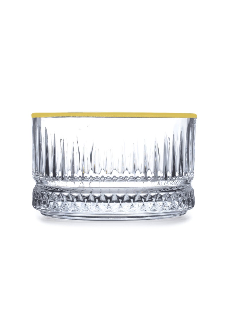 Pasabahce - 4-Piece Elysia Golden Touch Bowl Set Clear 235 ml Clear/Gold - Image 1