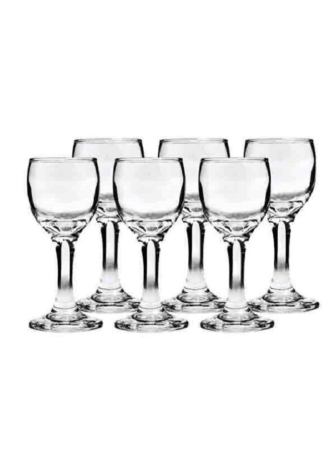 6-Piece Bistro Shot Glass 60 ml Clear - pnsku/N53438422A/45/_/1695389588/2b47cb4e-dd4a-4325-abe8-5a4f408ccf38