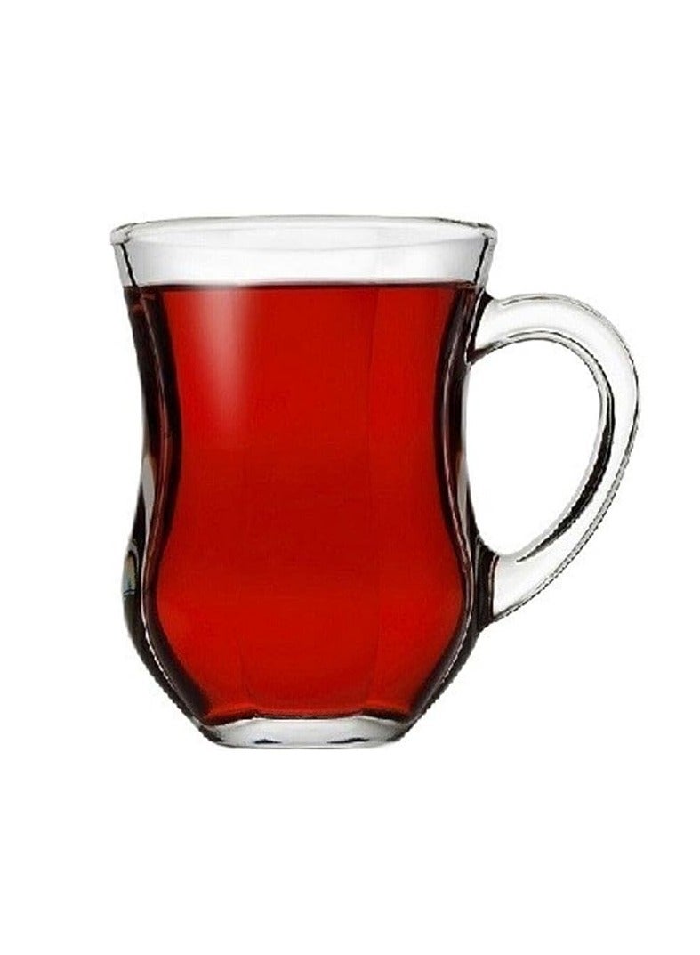 Pasabahce 6-Piece Dem Tea Glass 140 ml Clear - Image 3