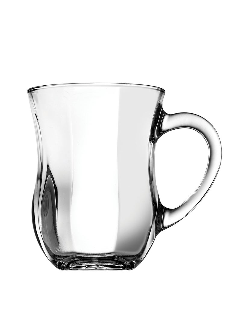 Pasabahce 6-Piece Dem Tea Glass 140 ml Clear - Image 1