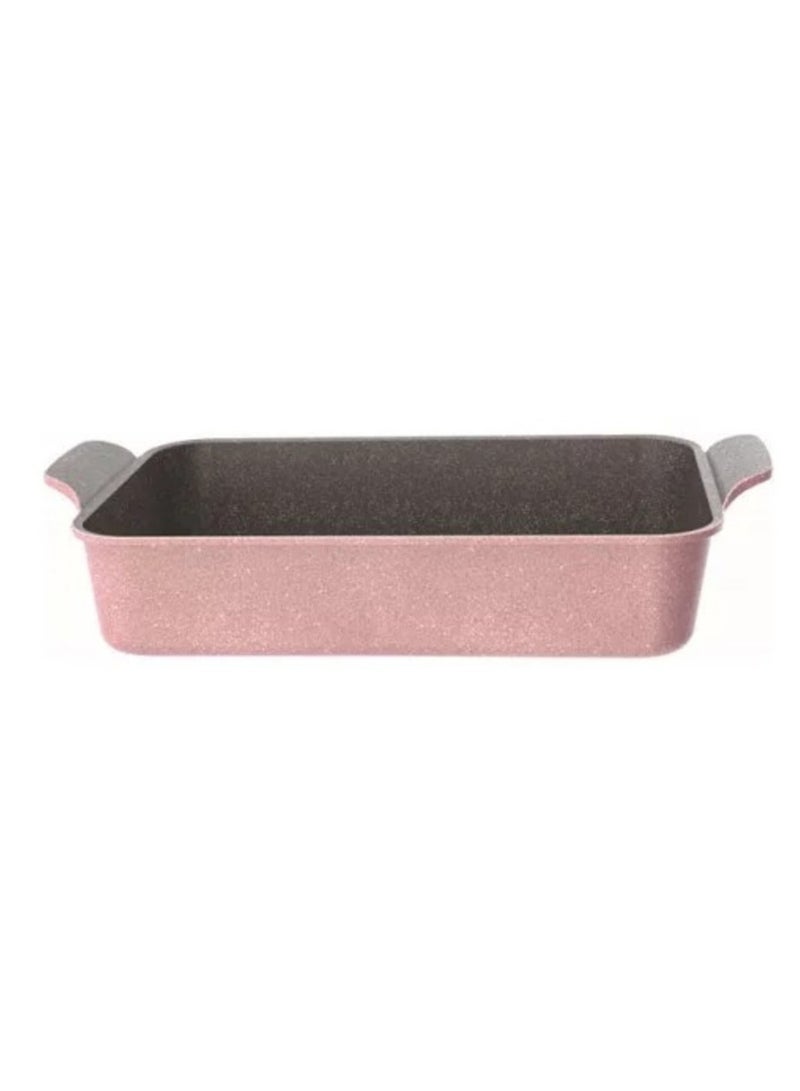 Neoflam Medium Rectangular Korean Granite Trays Pink 28 centimeter