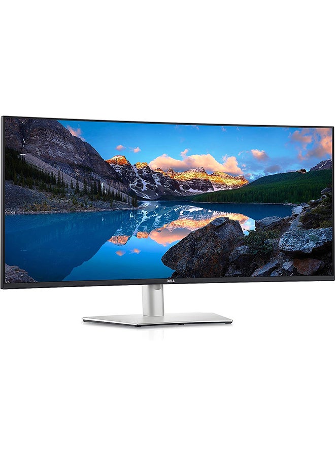 DELL - 40 inch UltraSharp Curved WUHD Monitor, VGA, HDMIx2, USB Tilt Stand,  U4021QW Black - Image 1