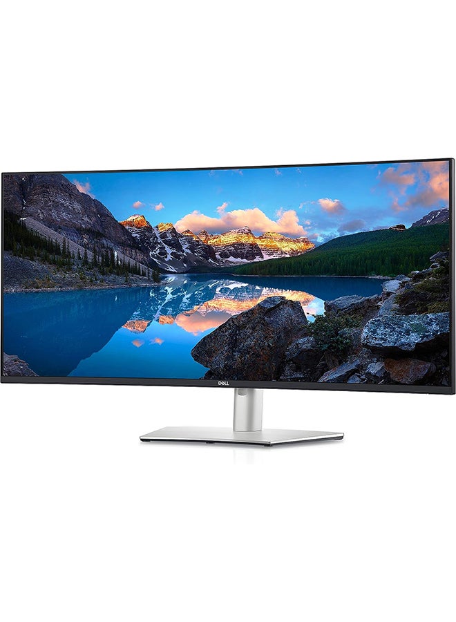 DELL - 40 inch UltraSharp Curved WUHD Monitor, VGA, HDMIx2, USB Tilt Stand,  U4021QW Black - Image 1