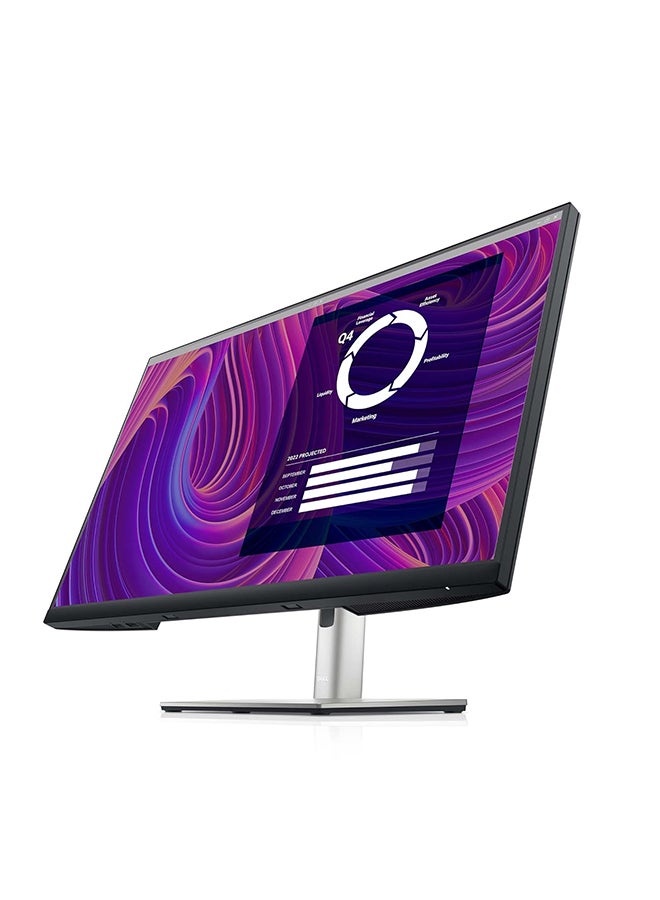 DELL - Monitor - 23.80-inches QHD (2560 x 1440) 60Hz Display, sRGB 99%, 5ms Response Time, HDMI/DP/USB 3.2 Gen 1 Connectivity, Height/Tilt/Swivel/Pivot Adjustability, 16.7 Million Colors - (P2423D) Black - Image 1