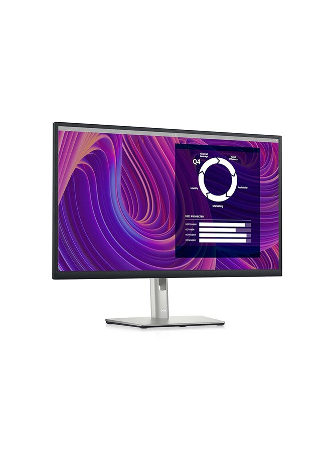 DELL - Monitor - 23.80-inches QHD (2560 x 1440) 60Hz Display, sRGB 99%, 5ms Response Time, HDMI/DP/USB 3.2 Gen 1 Connectivity, Height/Tilt/Swivel/Pivot Adjustability, 16.7 Million Colors - (P2423D) Black - Image 1