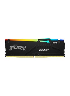 كينغستون ذاكرة سطح المكتب Fury Beast RGB 16GB 6000MT/sec DDR5 CL40 DIMM وحدة واحدة KF560C40BBA-16/  - Image 1