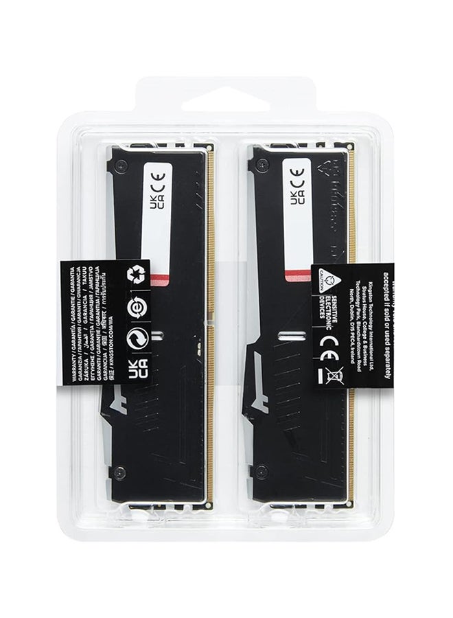 Kingston Fury Beast RGB 32GB 5600MT/s DDR5 CL40 DIMM Desktop Memory (Kit of 2) KF556C40BBAK2-32  - Image 5