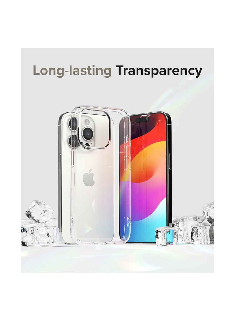 Ringke Air Compatible With iPhone 15 Pro Max Case Transparent Lightweight Soft Flexible TPU Scratch Resistant Natural Form Back Cover Claear  - Image 3