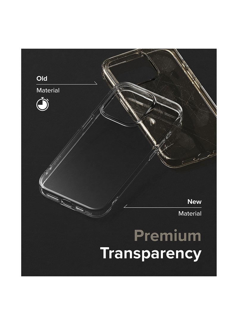 Ringke Air Compatible With iPhone 15 Pro Case Transparent Lightweight Soft Flexible TPU Scratch Resistant Natural Form Back Cover Clear  - Image 5