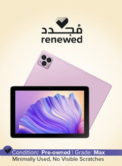 Renewed - CM8000 Plus Smart Android Tablet With 10-Inch WVGA IPS Display Dual Sim 6Gb Ram 256Gb 5G LTE WiFi Face Unlock Kids