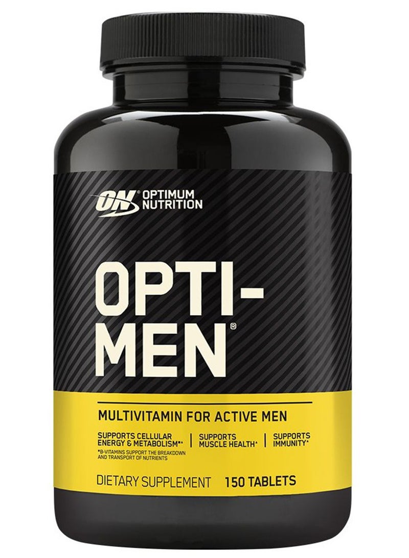 Optimum Nutrition Opti-Men Multivitamins 150 Tablets  - Image 1