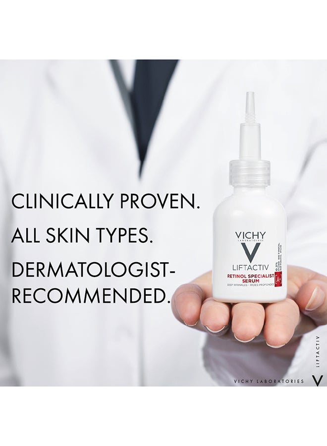 VICHY - LiftActiv Retinol Specialist Deep Wrinkle And Anti-Aging Serum 30ml - Image 1