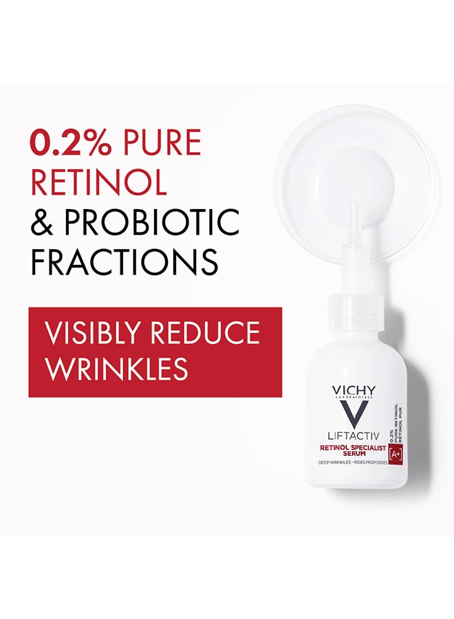 VICHY - LiftActiv Retinol Specialist Deep Wrinkle And Anti-Aging Serum 30ml - Image 1