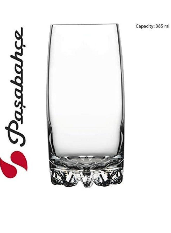 باساباتشي طقم أكواب سيلفانا الطويلة 6 قطع سعة 385 مل - Image 2