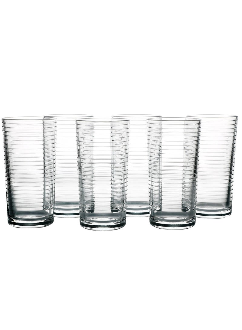 باساباتشي طقم أكواب دورو الطويلة 6 قطع سعة 260 مل - Image 2