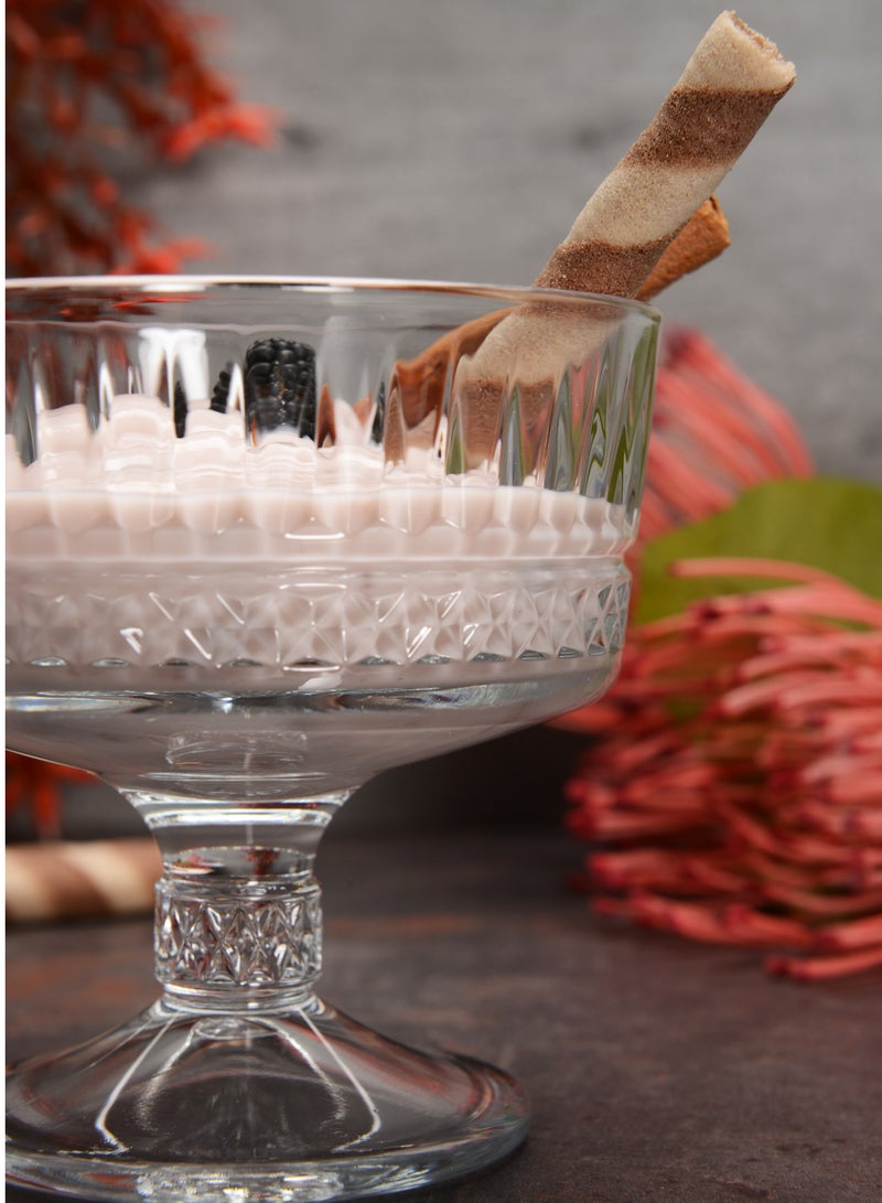 Pasabahce 2-Piece Elysia Ice Cream Bowl 250 ml Clear Clear - Image 5