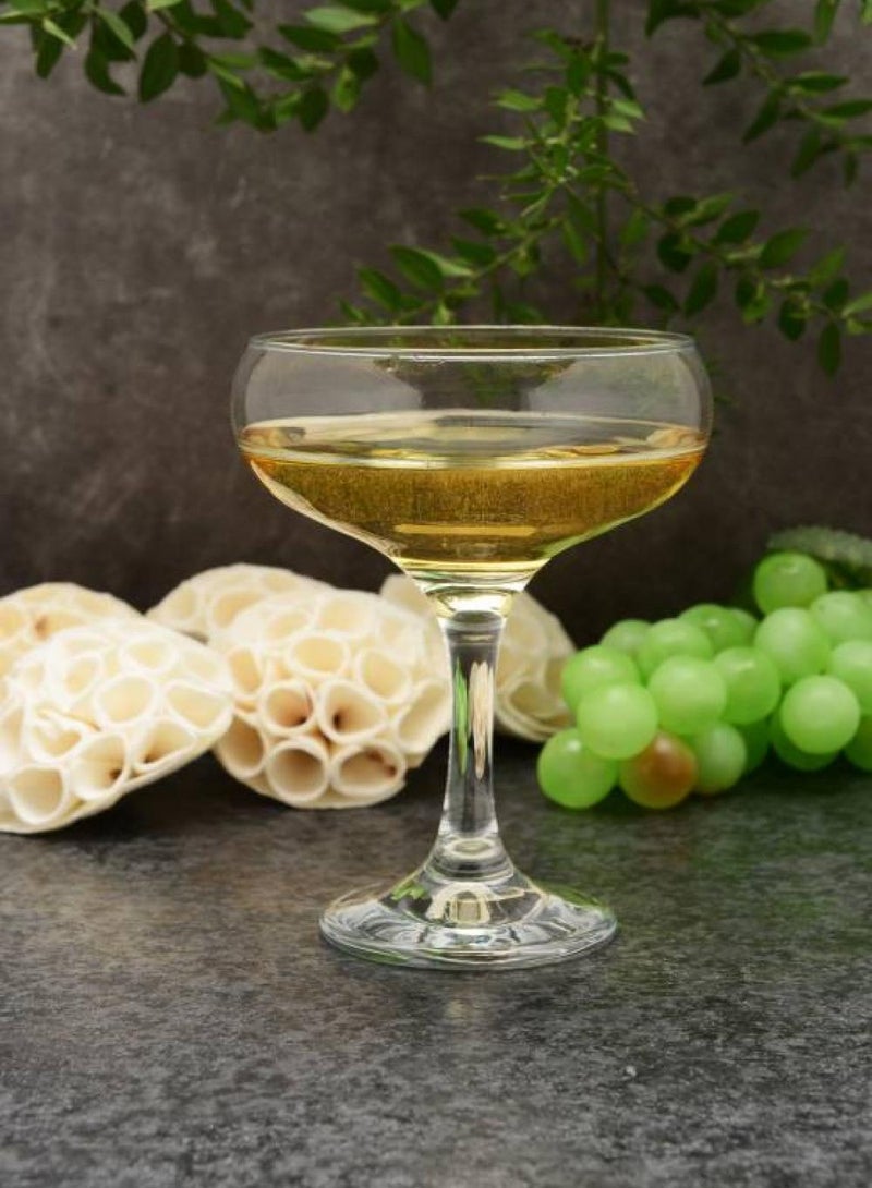 Pasabahce - 6-Piece Bistro Champagne Coupe 280 ml Clear - Image 1