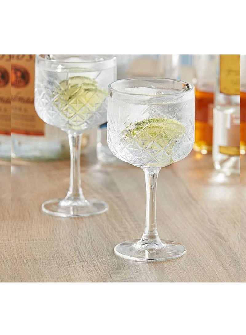 باساباتشي 4-Piece Timeless Cocktail Glass Set 500 ml Clear  - Image 5