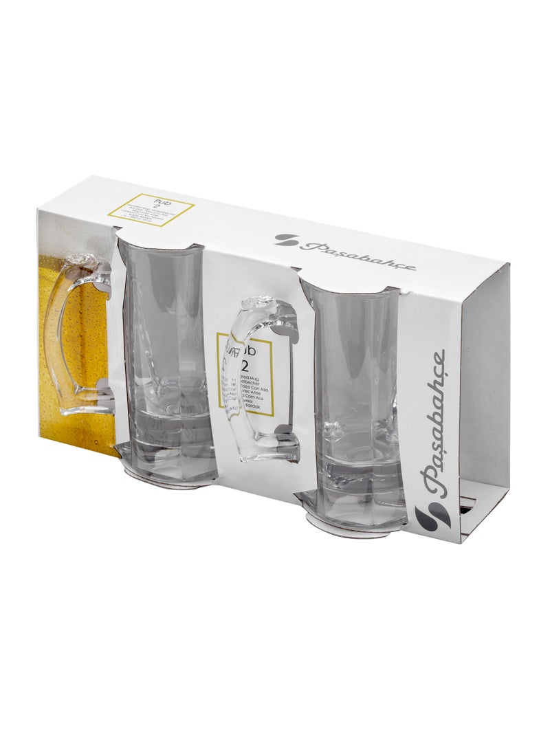 Pasabahce 2-Piece Bremen Beer Mug 300 ml Clear - Image 5