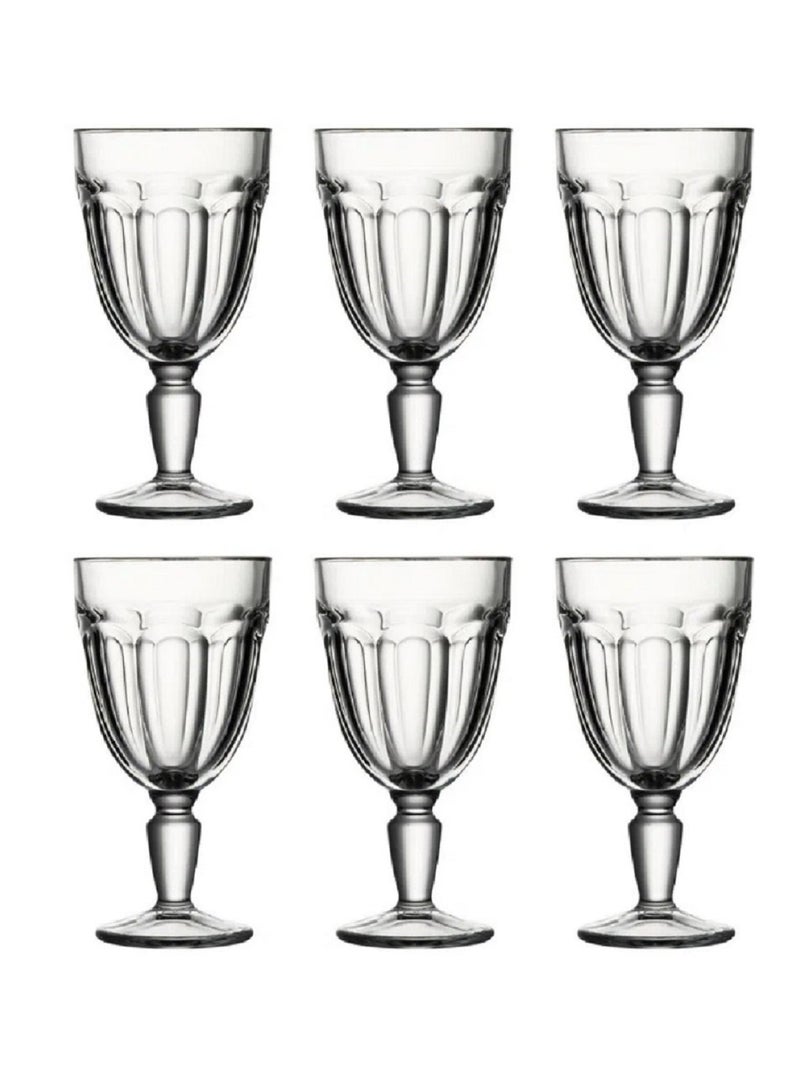 6-Piece Casablanca Wine Glass 320 ml Clear