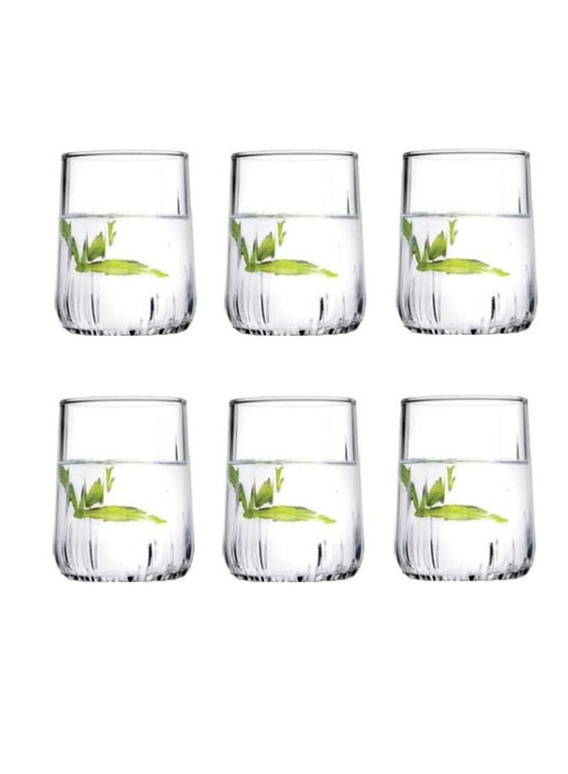 Pasabahce 6-Piece Nova Short Tumbler Set 135cc Clear Clear - Image 2