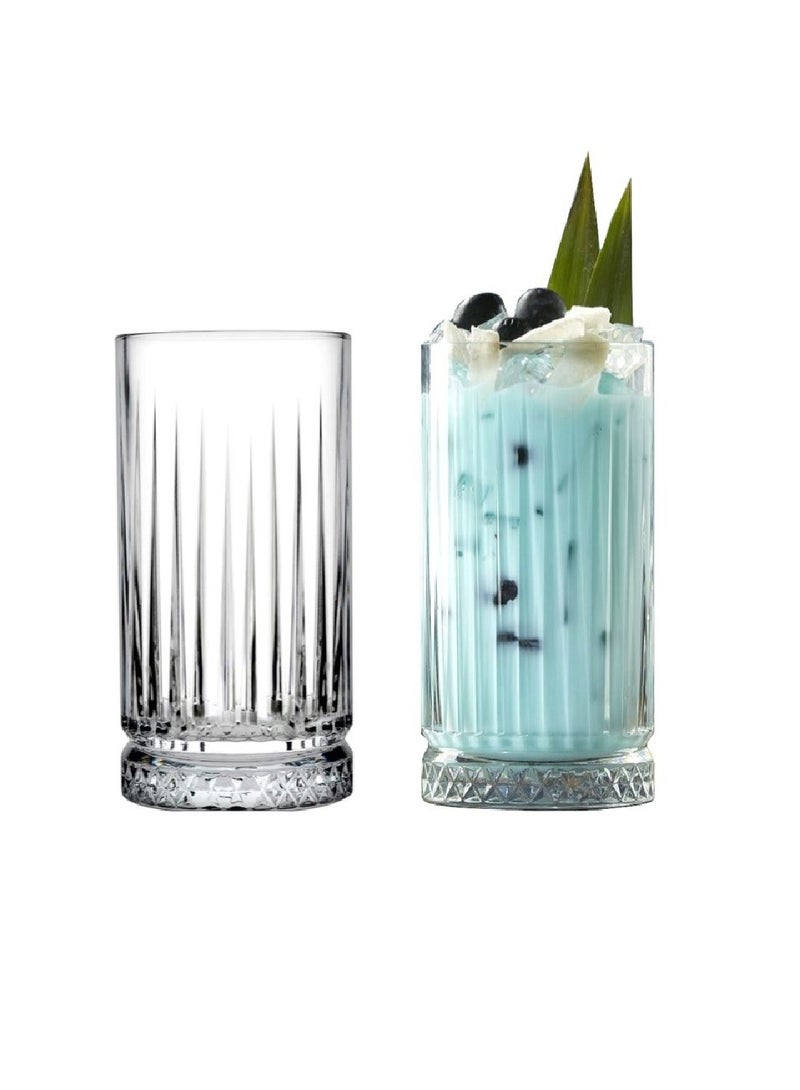 باساباتشي طقم كؤوس مشروبات طويلة إليسيا 4 قطع سعة 280 مل - Image 4