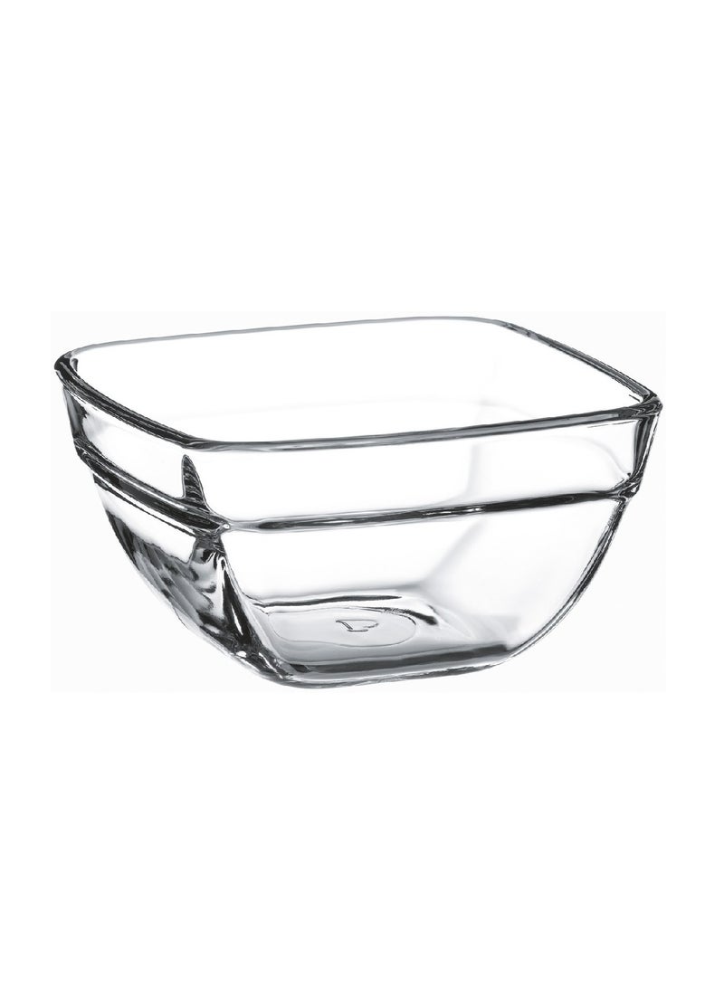 باساباتشي طقم أوعية بودينج زجاجية مربعة مكون من 6 قطع بسعة 375 مل - Image 1