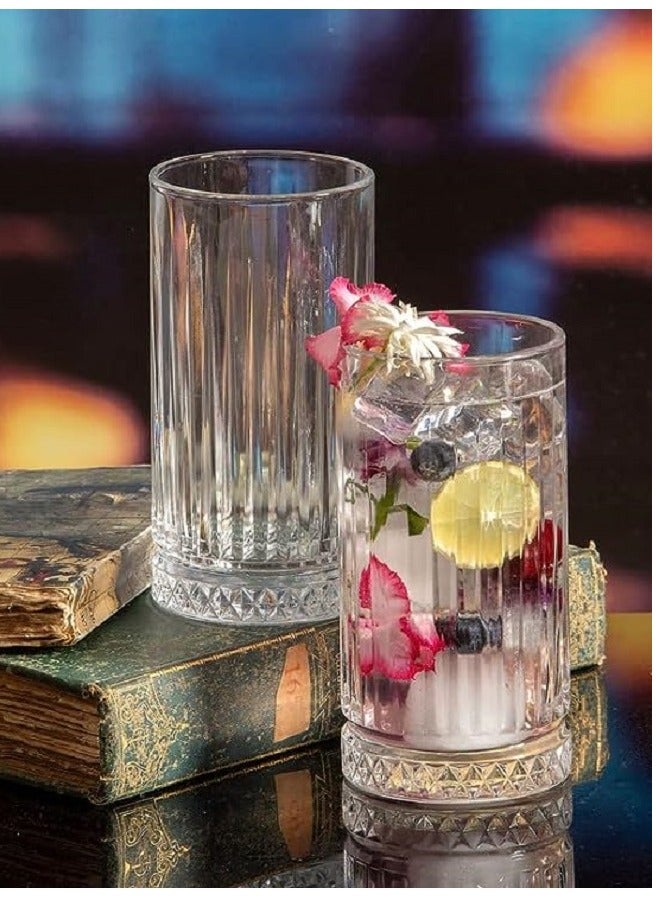 باساباتشي طقم أكواب الشرب الطويلة إليسيا مكون من 4 قطع بسعة 445 مل - Image 5