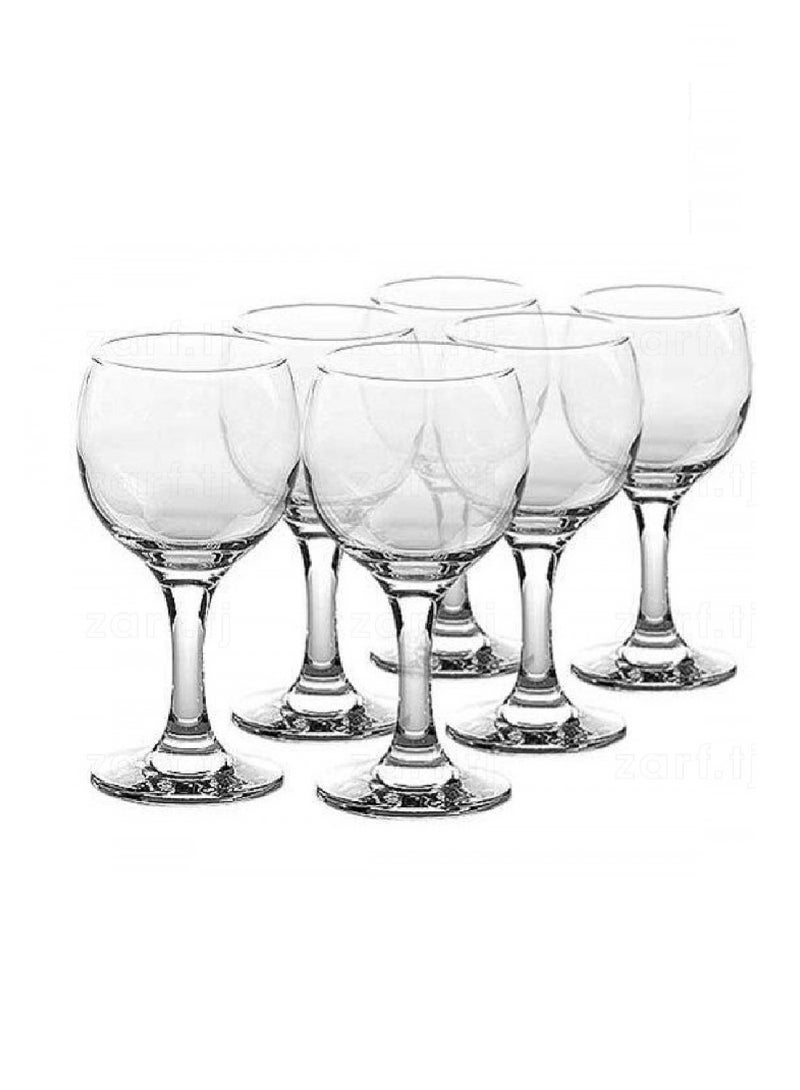 6-Piece Bistro Goblet Set 225 ml Clear - pnsku/N53438921A/45/_/1695389579/246be9a9-ac4e-4401-923f-5c11ffa0fa25