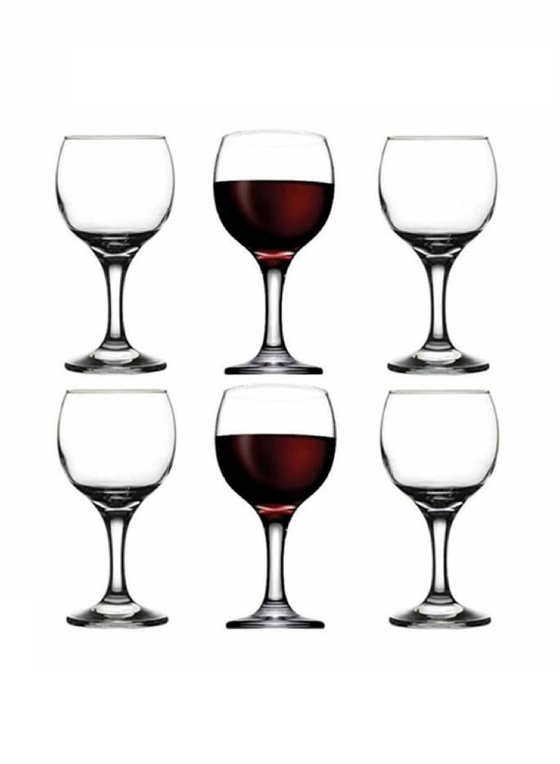 6-Piece Bistro Goblet Set 225 ml Clear - pnsku/N53438921A/45/_/1695389580/498b9a6b-bf08-4035-b153-daac03875613