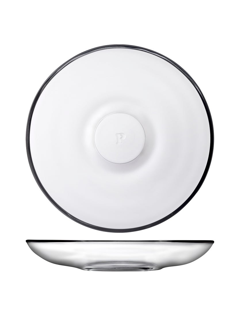 Pasabahce 6-Piece Aida Tea Plate 11 cm Clear - Image 1