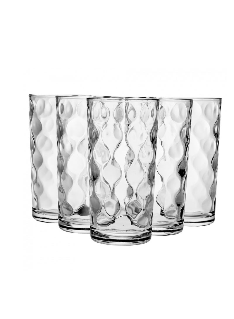 Pasabahce 6-Piece Space Long Tumbler Set 265 ml Clear - Image 2