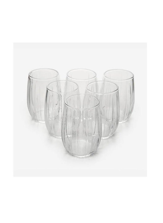 باساباتشي طقم أكواب قصيرة لينكا 6 قطع سعة 115 مل - Image 4