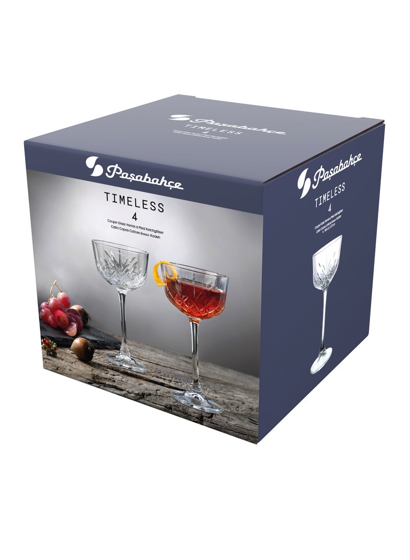 Pasabahce 4-Piece Timeless Coupe 160 ml Clear  - Image 5