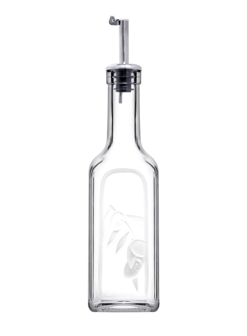 باساباتشي زجاجة تقديم زيت وخل منزلية من قطعتين سعة 345 مل - Image 1