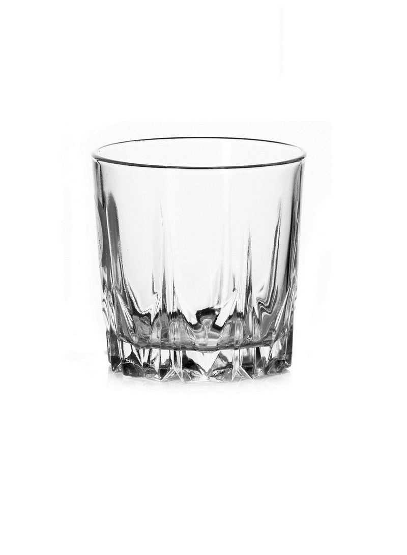 باساباتشي طقم أكواب شرب كارات مكون من 6 قطع شفاف 200 مل - Image 1