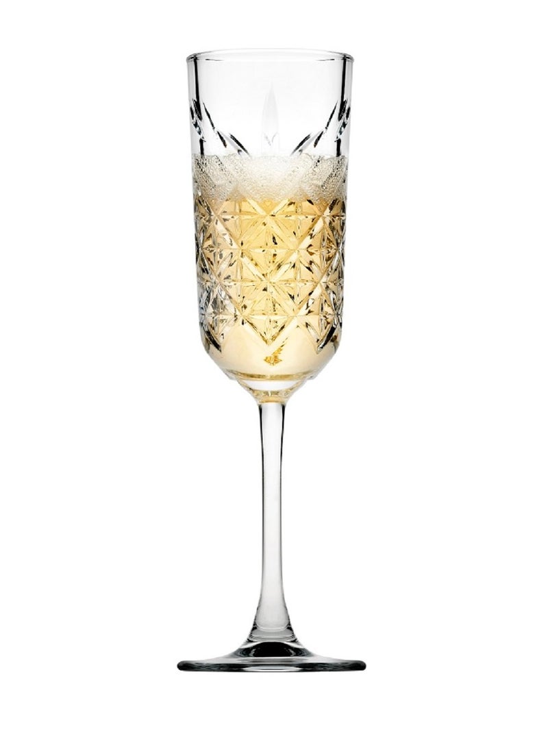 Pasabahce 4-Piece Timeless Champagne Flute 175 ml Clear  - Image 2